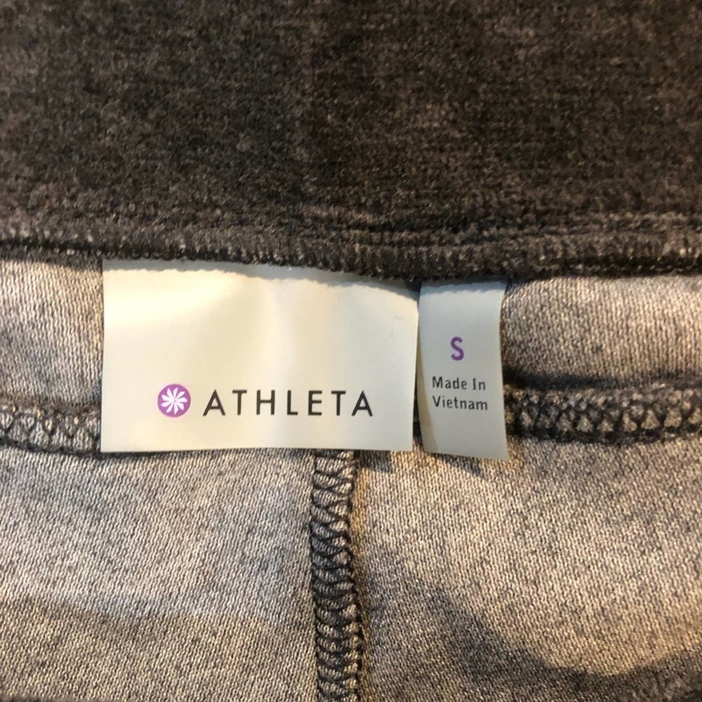 ATHLETA Dark Gray Velour Velluxe Joggers Size Small - Picture 9 of 11